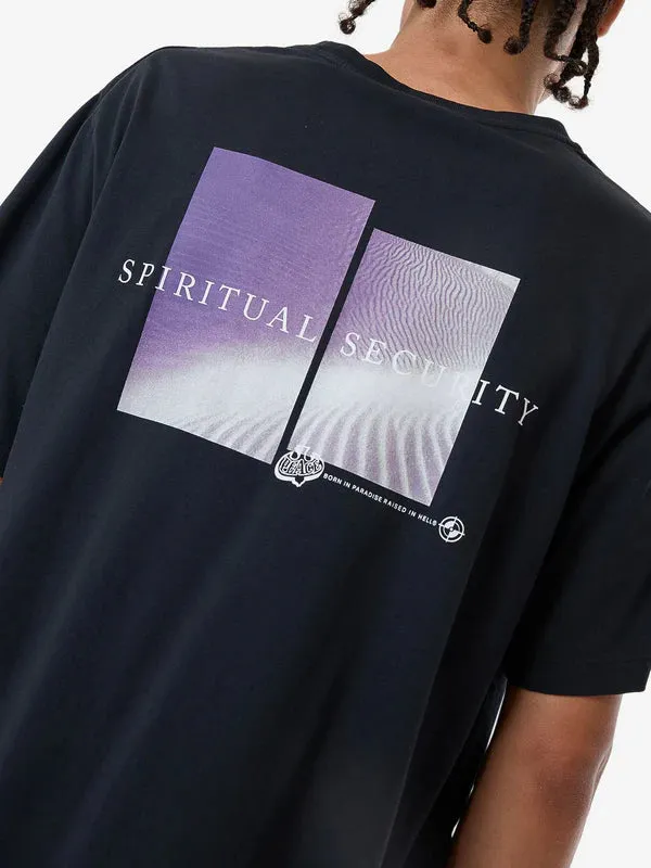 THRILLS Shifting Sands Merch Fit Tee - TWILIGHT BLACK