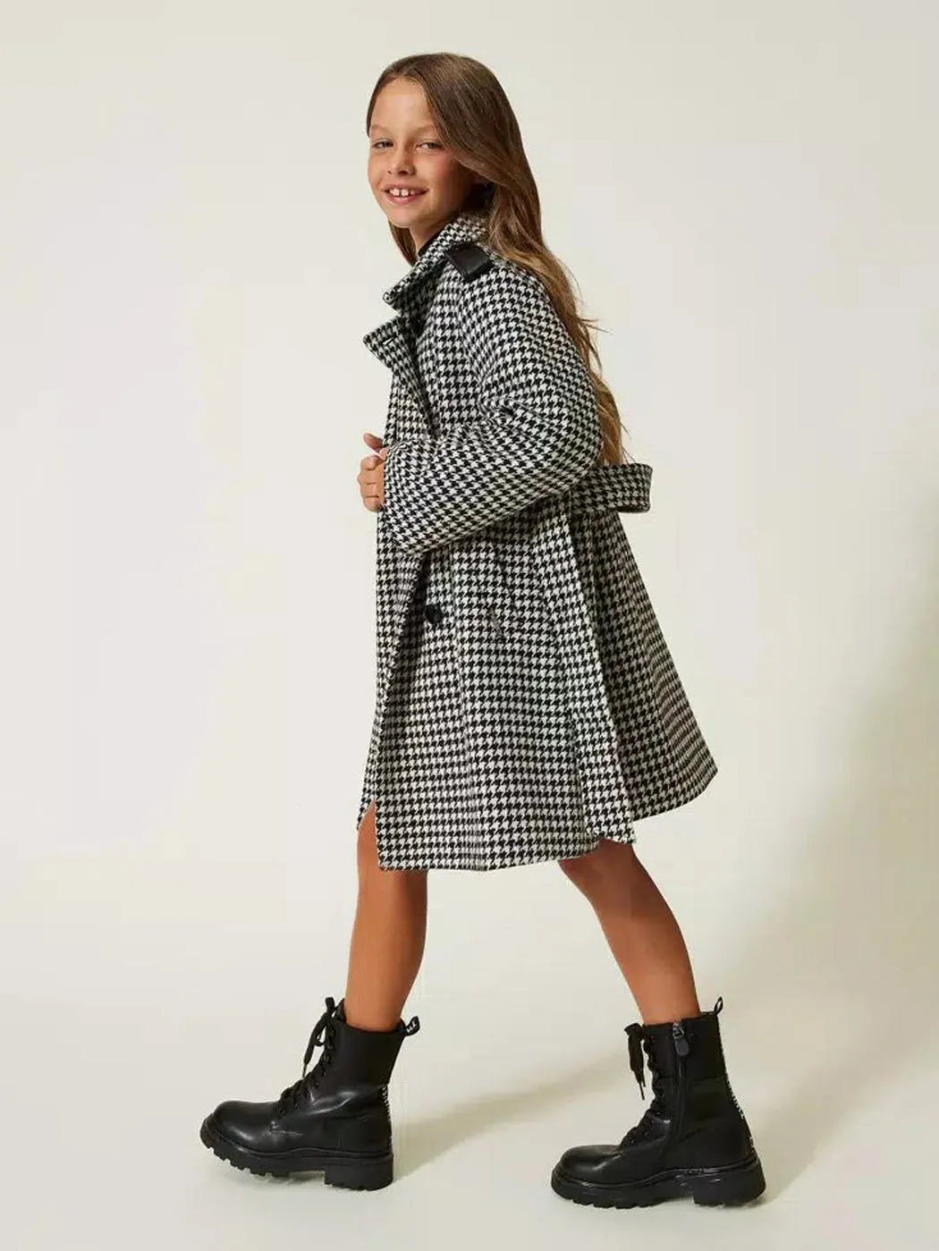 TWINSET Girl's wool cloth coat - 232GJ2270