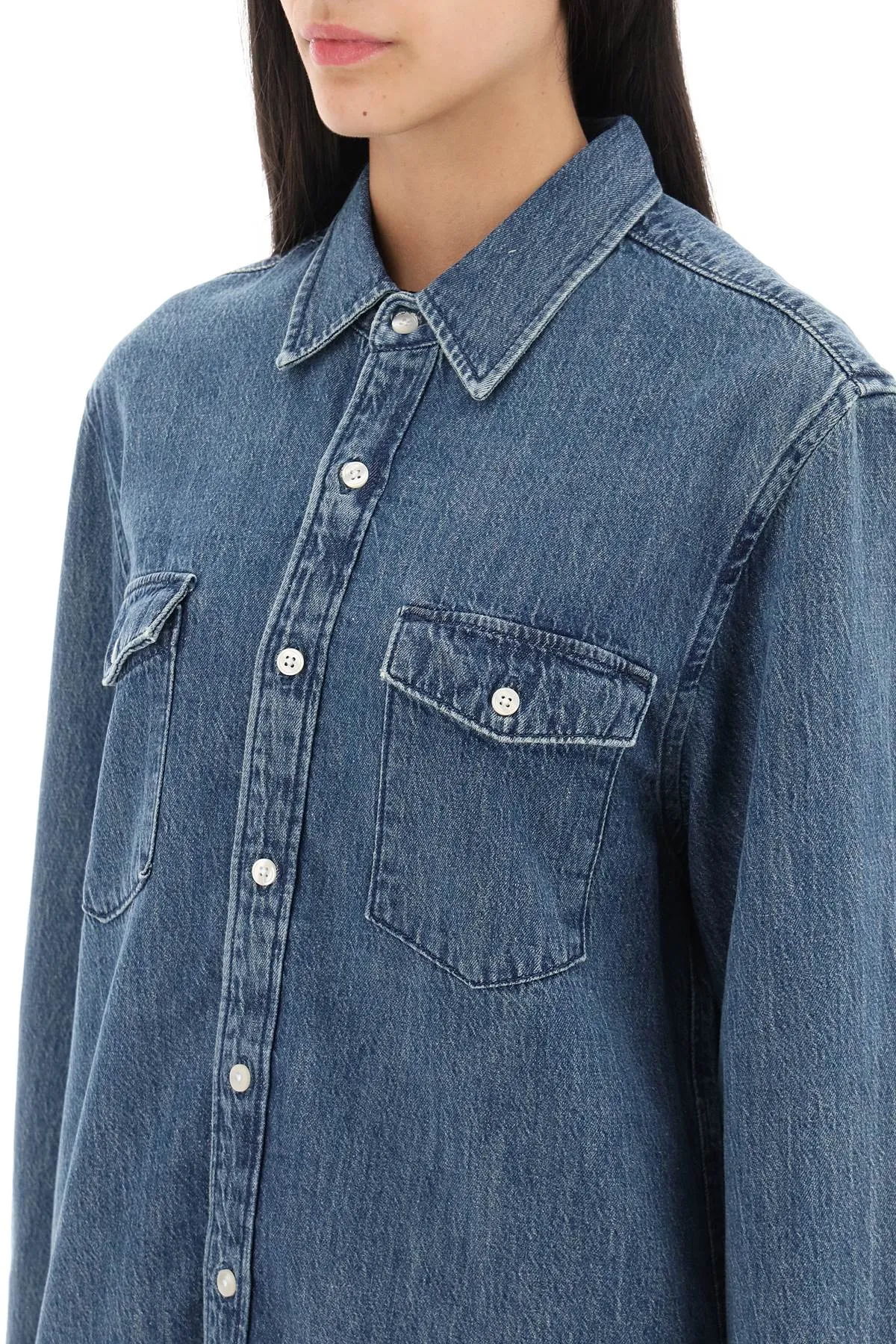 Wardrobe.nyc denim shirt