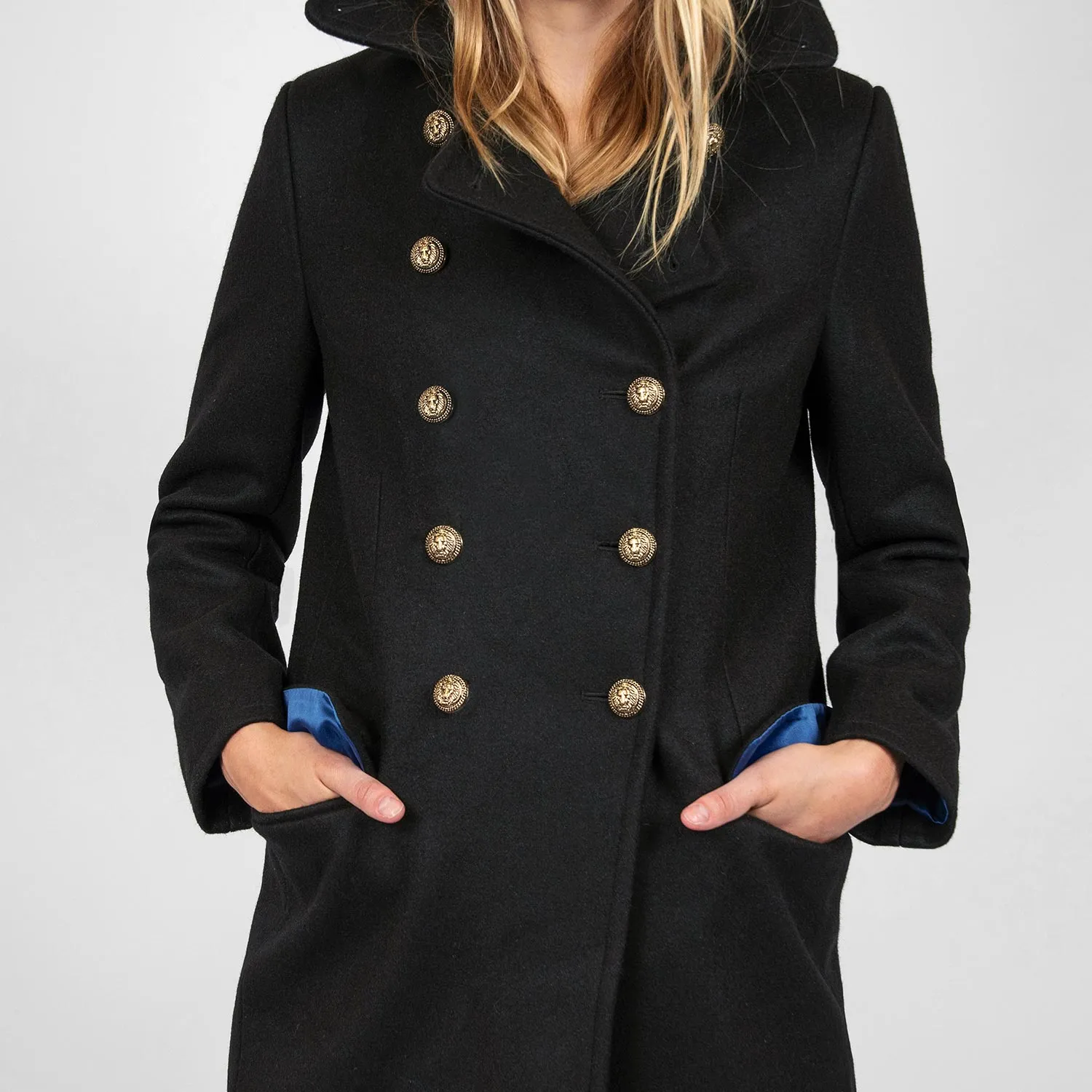 Women's Royal Wool Coat